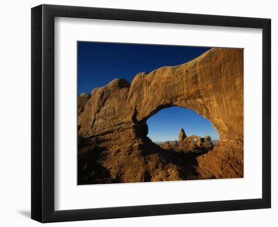 North Window and Turret Arch-Gerald French-Framed Photographic Print