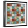 North Woods Color Blocks-Art Licensing Studio-Framed Giclee Print