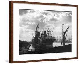 North Woolwich Docks-null-Framed Photographic Print