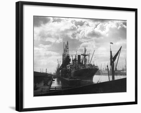 North Woolwich Docks-null-Framed Photographic Print