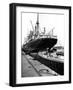 North Woolwich Docks-null-Framed Art Print