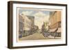 Northamptom Street, Easton, Pennsylvania-null-Framed Art Print