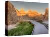Northeast Entrance, Badlands National Park, South Dakota, USA-Jamie & Judy Wild-Stretched Canvas