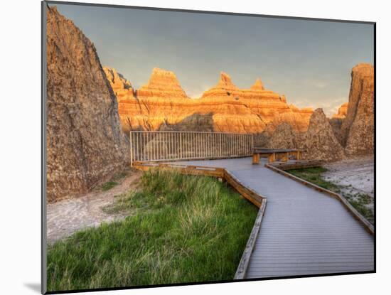 Northeast Entrance, Badlands National Park, South Dakota, USA-Jamie & Judy Wild-Mounted Photographic Print