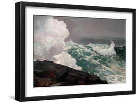 Northeaster-Winslow Homer-Framed Art Print