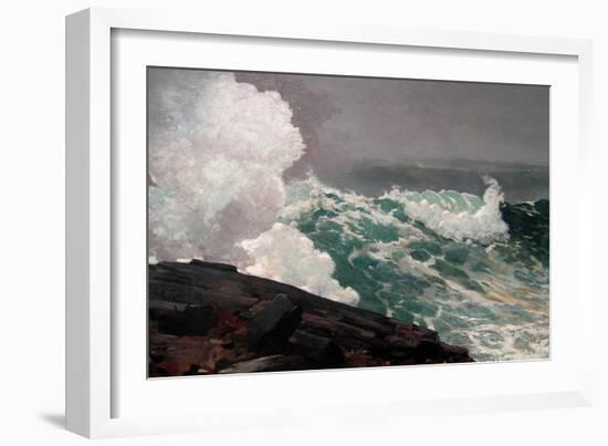 Northeaster-Winslow Homer-Framed Art Print