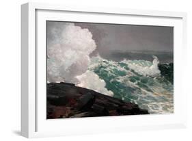 Northeaster-Winslow Homer-Framed Art Print