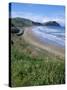 Northern Beaches on the Coast Road, Gisborne, East Coast, North Island, New Zealand-D H Webster-Stretched Canvas