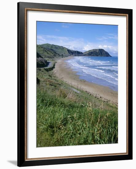 Northern Beaches on the Coast Road, Gisborne, East Coast, North Island, New Zealand-D H Webster-Framed Photographic Print