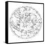 Northern Celestial Map-Science, Industry and Business Library-Framed Stretched Canvas