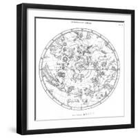 Northern Celestial Map-Science, Industry and Business Library-Framed Photographic Print