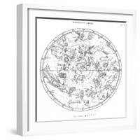 Northern Celestial Map-Science, Industry and Business Library-Framed Photographic Print