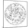 Northern Celestial Map-Science, Industry and Business Library-Mounted Photographic Print