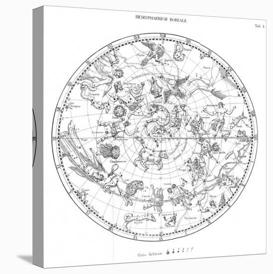 Northern Celestial Map-Science, Industry and Business Library-Stretched Canvas