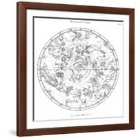 Northern Celestial Map-Science, Industry and Business Library-Framed Photographic Print