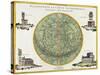 Northern Celestial Planisphere, 1777-Science Source-Stretched Canvas