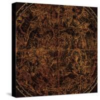 Northern Celestial Sphere Vintage-Hugo Wild-Stretched Canvas