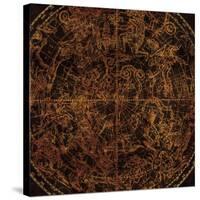 Northern Celestial Sphere Vintage-Hugo Wild-Stretched Canvas