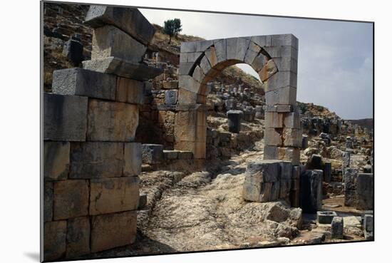 Northern City Gate, Roman City of Tiddis-null-Mounted Giclee Print