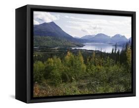 Northern Coniferous Forest Around Lake Skilak on the Kenai Peninsula, Alaska, USA-Jeremy Bright-Framed Stretched Canvas