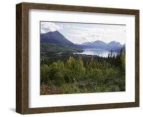 Northern Coniferous Forest Around Lake Skilak on the Kenai Peninsula, Alaska, USA-Jeremy Bright-Framed Photographic Print