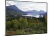 Northern Coniferous Forest Around Lake Skilak on the Kenai Peninsula, Alaska, USA-Jeremy Bright-Mounted Photographic Print