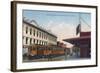 Northern Electric Rail Depot - Sacramento, CA-Lantern Press-Framed Art Print