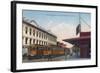 Northern Electric Rail Depot - Sacramento, CA-Lantern Press-Framed Art Print