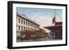 Northern Electric Rail Depot - Sacramento, CA-Lantern Press-Framed Art Print