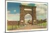 Northern Entrance Arch, Yellowstone National Park-null-Mounted Art Print