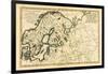 Northern Europe, Including Denmark, Norway, Sweden and Lapland, with Most of Western Russia, from…-Charles Marie Rigobert Bonne-Framed Giclee Print