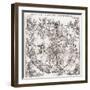 Northern Hemisphere Star Chart, 1537-Middle Temple Library-Framed Photographic Print