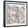 Northern Hemisphere Star Chart, 1537-Middle Temple Library-Framed Photographic Print