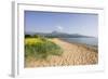 Northern Highlands on Arran Viewed from Beach-null-Framed Photographic Print