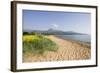 Northern Highlands on Arran Viewed from Beach-null-Framed Photographic Print