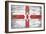 Northern Ireland Country Flag - Barnwood Painting-Lantern Press-Framed Art Print