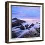 Northern Ireland, County antrim, Giants causeway at dusk-Shaun Egan-Framed Photographic Print