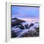 Northern Ireland, County antrim, Giants causeway at dusk-Shaun Egan-Framed Photographic Print