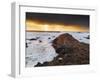 Northern Ireland, County antrim, Giants causeway at sunset-Shaun Egan-Framed Photographic Print