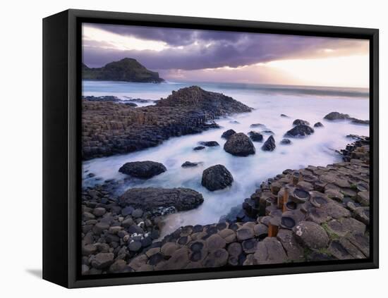 Northern Ireland, County antrim, Giants causeway-Shaun Egan-Framed Stretched Canvas