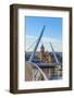 Northern Ireland, County Derry, Peace bridge-Shaun Egan-Framed Photographic Print