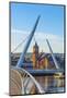 Northern Ireland, County Derry, Peace bridge-Shaun Egan-Mounted Photographic Print