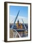 Northern Ireland, County Derry, Peace bridge-Shaun Egan-Framed Photographic Print