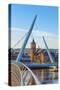 Northern Ireland, County Derry, Peace bridge-Shaun Egan-Stretched Canvas