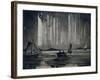 Northern light-Nikolai Astrup-Framed Giclee Print