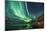 Northern Lights above Waters Edge-Jamen Percy-Mounted Photographic Print