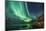 Northern Lights above Waters Edge-Jamen Percy-Mounted Photographic Print