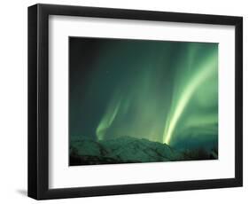 Northern Lights, Arctic National Wildlife Refuge, Alaska, USA-Steve Kazlowski-Framed Photographic Print