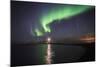 Northern Lights (Aurora Borealis) at Grotta Island Lighthouse, Polar Regions-Matthew Williams-Ellis-Mounted Photographic Print