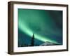 Northern Lights, Aurora Borealis, Brooks Range, Arctic National Wildlife Refuge, Alaska, USA-Steve Kazlowski-Framed Photographic Print